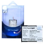 Sony PSP E1004 akku 900 mAh musta, yhteensopiva PSP Street E1000, E1002, E1008