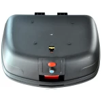 46 litran yleismallinen hopea moottoripyörän takalaukku lukolla