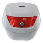 Yleismallinen 28L moottoripyörän takalaukku valkoinen