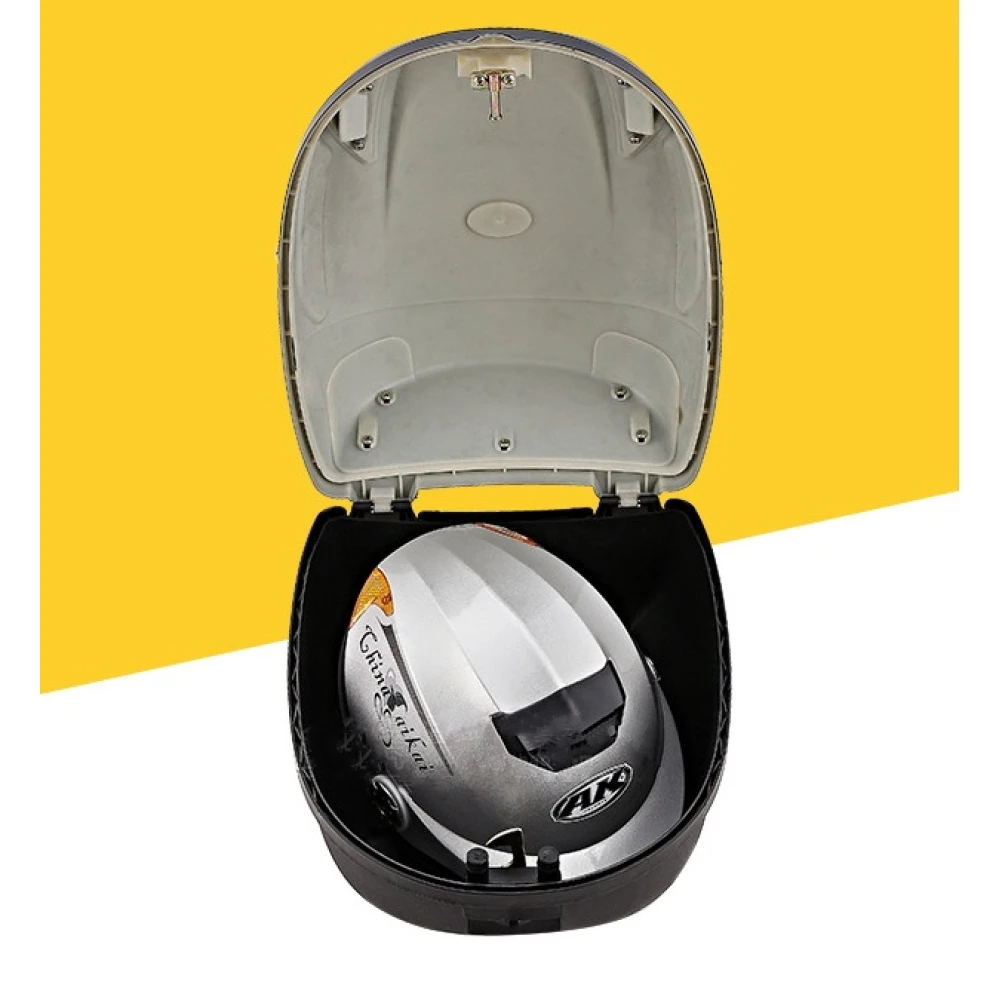 Pyörän kypärälaatikko 17L valkoinen JZH-818 1 kypärälle