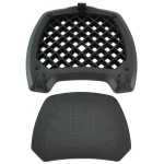 Baul portacascos para moto 47L YM-0885 con capacidad para 2 cascos