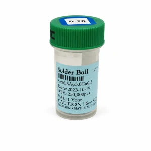 Juotospallot ilman lyijyä 0,20mm 250.000 kpl BGA-reballing