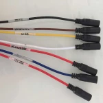 Cable Adaptador OBD EFI para vehículos diesel mostrando conectores