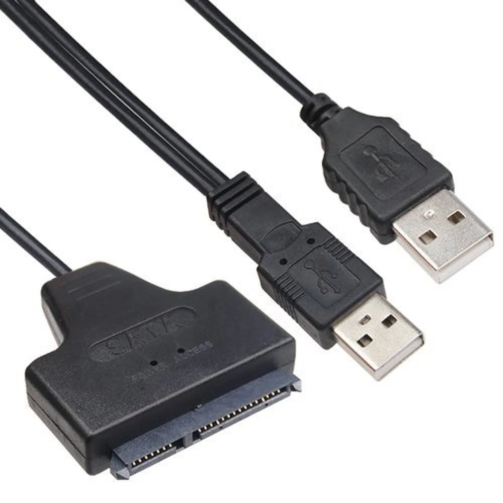 Nopea USB 2.0 -SATA-sovitinjohto 2.5
