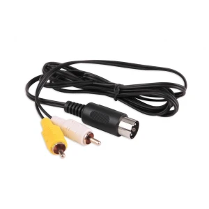 Sega Megadrive 1 AV-kaapeli Genesis 1- ja MasterSystem 1 -konsoleille