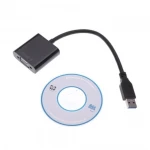 USB 3.0 - VGA -muunninkaapeli näytölle 1080p - satkit