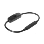 Cable extensión USB-C con interruptor ON/OFF en uso con tablet Android