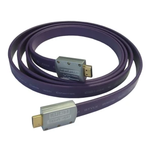 Tasainen HDMI 1.4 -kaapeli 1.5 metriä PS3:lle ja Xbox 360:lle