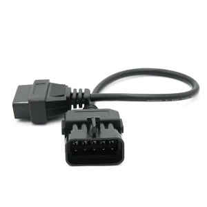 OBD1–OBD2-kaapeli Opel-yhteensopiva – 10Pin–16Pin adapteri