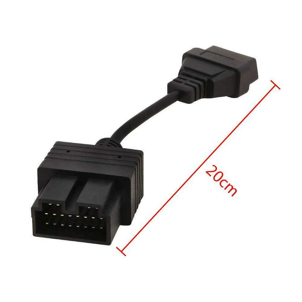 Kia OBD1–OBD2 -kaapeli: 20Pin–16Pin diagnostiikka-adapteri KIA-yhteensopiva