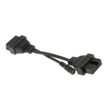 Conector de 12 pines para diagnóstico en vehículo Mitsubishi Hyundai