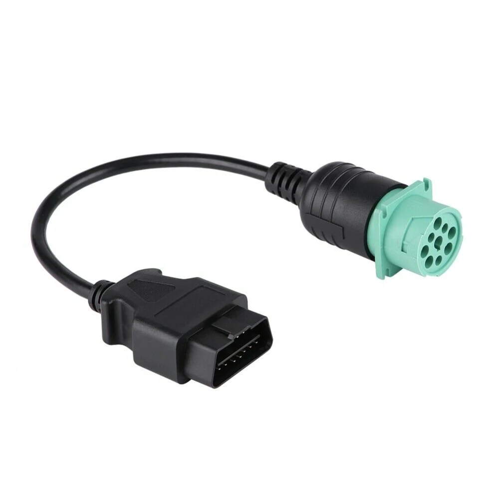 OBD2 9-pin–16-pin kaapeli Cummins-kuorma-autoon