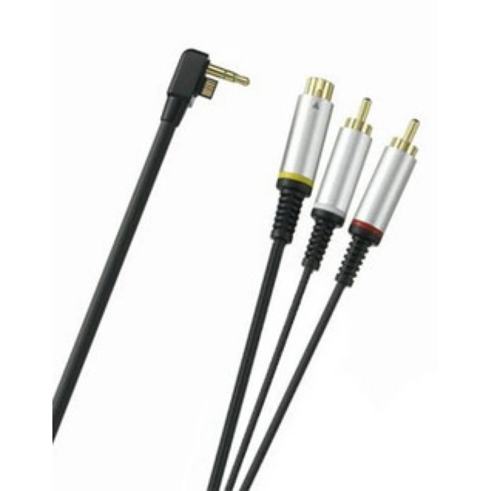 S-Video-kaapeli PSP 2000 Slim, 24K-kultaliittimet TV:lle