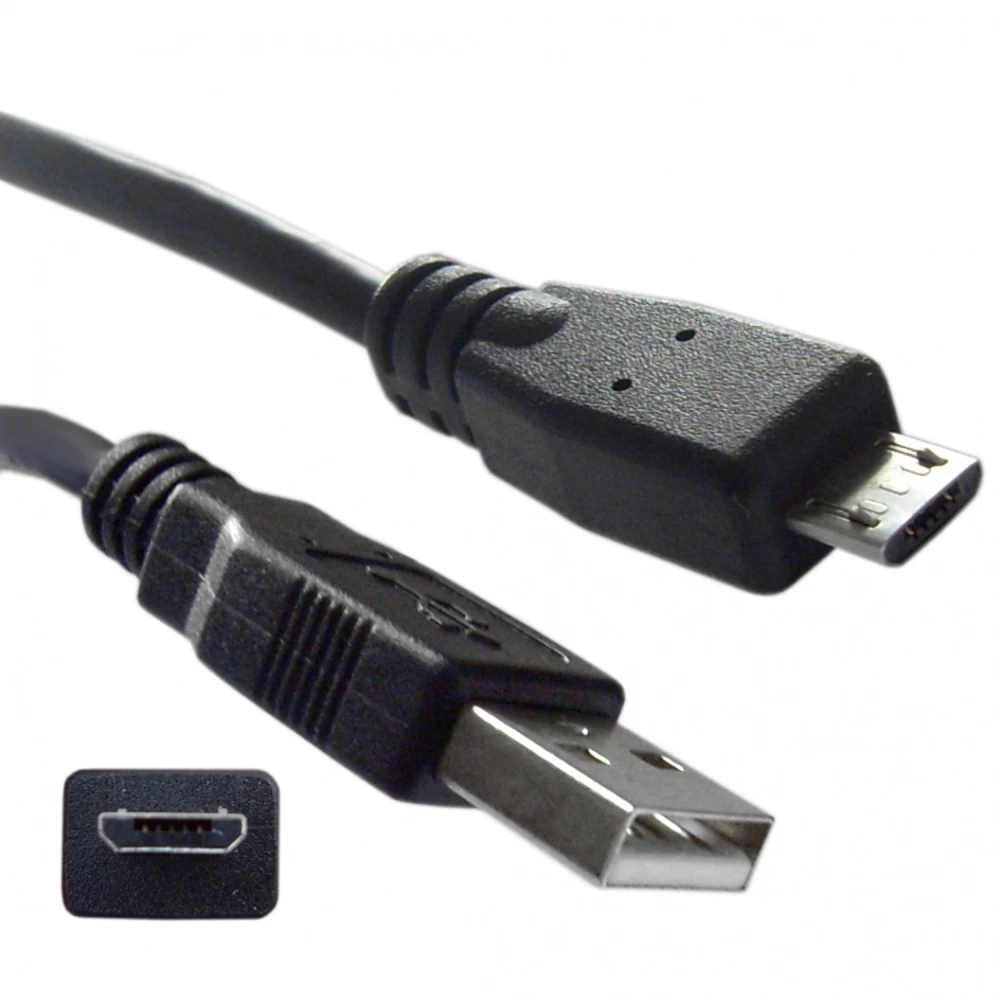 USB 2.0 - MicroUSB -kaapeli 1m M/M satkit puhelimille ja tableteille