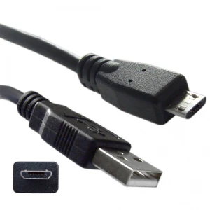 satkit USB 2.0 - MicroUSB -kaapeli 1m M/M satkit puhelimille ja tableteille