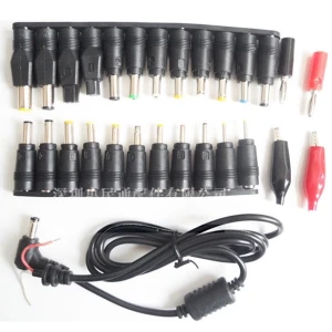 Kannettavan testikaapelit 23 liittimellä ja mittaustarvikkeilla