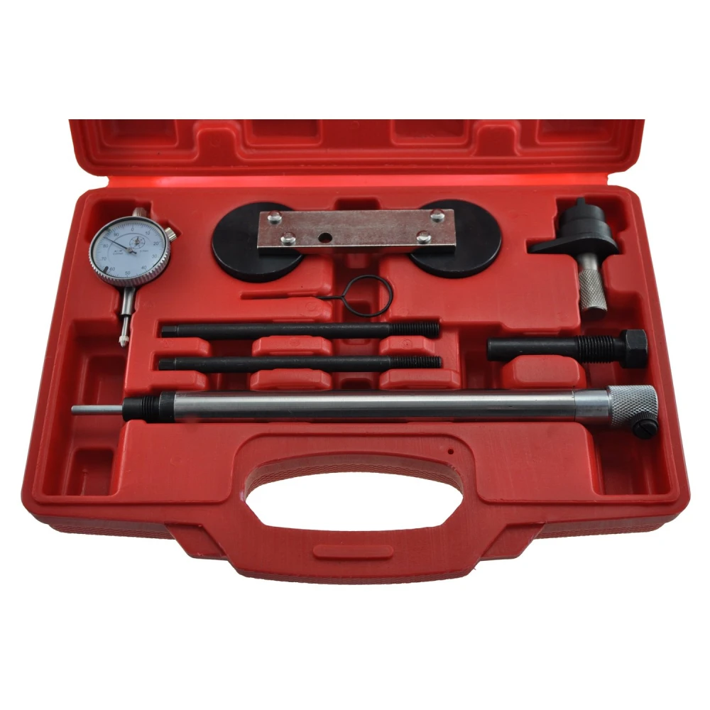 Vista lateral de la herramienta Calado Distribucion Audi A3 VW Seat Skoda 1.2 1.4 1.6 TSI FSI TFSI TSX TOOL