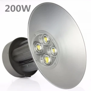 Teollinen LED-hallivalaisin 200W 6000K kirkas valo PF 0,95