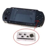 PSP 2000 Slim -kuori musta painikkeilla korjaukseen