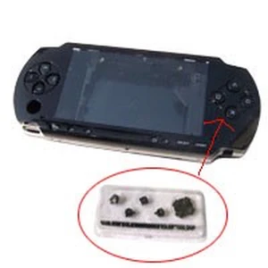 PSP 2000 Slim -kuori musta painikkeilla korjaukseen