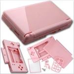 Nintendo DS Lite -kuoriosa pinkki täydelliseen vaihtoon ja personointiin