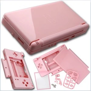 Nintendo DS Lite -kuoriosa pinkki täydelliseen vaihtoon ja personointiin