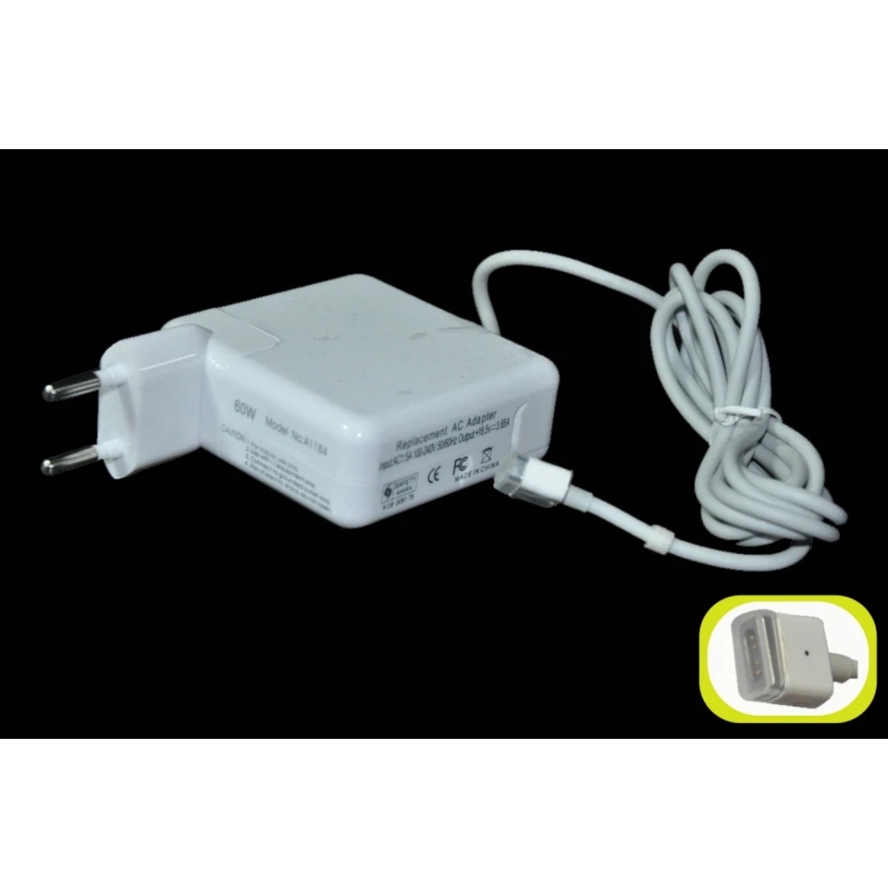 60W MagSafe -laturi yhteensopiva Apple MacBook -kannettavalle