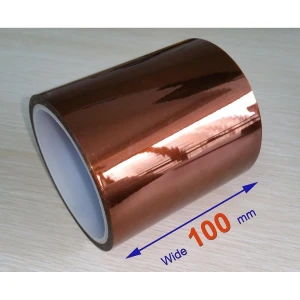 Kapqon Kapton-teippi 100mm lämmönkestävä juottamiseen ja korjaukseen