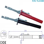 Eristetyt krokoklipsit catIII banaaniliitännällä TL22380 Amass