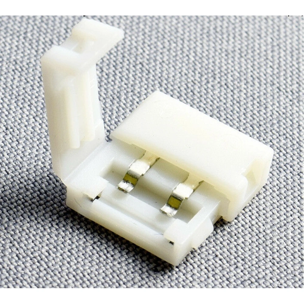 LED-liitin 2 Pin 10mm 5050 LED-nauhoille