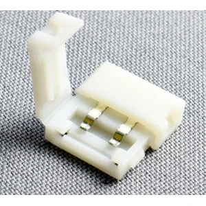 LED-liitin 2 Pin 10mm 5050 LED-nauhoille