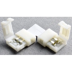 LED L-liitin 2 pin 10mm 5050 LED-nauhoille YourLed