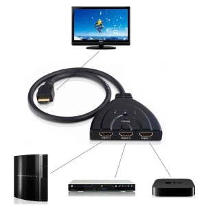 HDMI-kytkin 3 porttia - 1080p HDMI switch PS3 Xbox HDTV