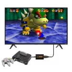 Nintendo 64 HDMI-muunnin – adapteri SNES-, SFC- ja NGC-konsoleille