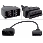 Toyota 22 pin - OBDII 16 pin -adapteri autodiagnostiikkaan