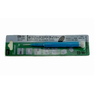 GOOT CD-25 keraaminen säätöruuvimeisseli potentiometreille 2,6mmx0,4mm