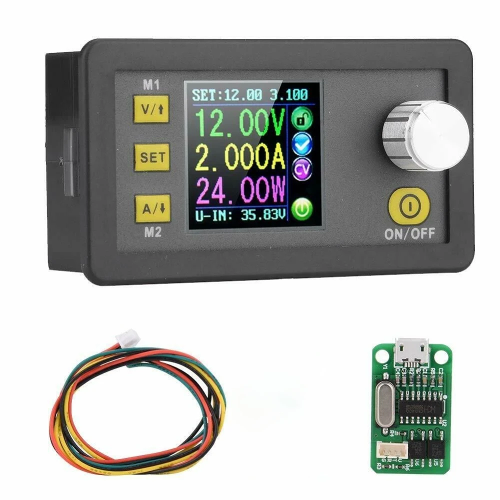 DPS5005-USB ohjelmoitava virtalähdemoduuli vakiovirralla ja LCD-näytöllä