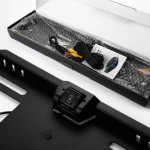 E315 4LED rekisterikilven kehys peruutuskameralla autoon