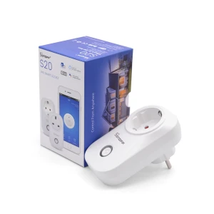 Sonoff S20 älypistorasia - WiFi Smart Plug EU mobiiliohjaukseen