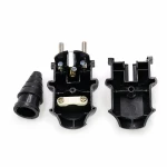 SCHUKO-pistoke irrotettava 16A 250V Tyyppi F saksalainen eurooppalainen teollisuuskorjaus