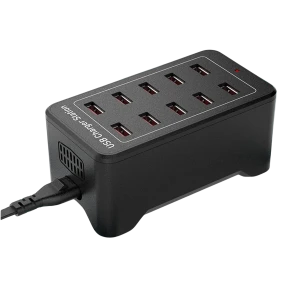 10-porttinen USB-latausasema IQ Charge - 50W 12A, 2.4A per portti