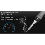 Mlink S1 digitaalinen juotosasema 60W LED-näytöllä