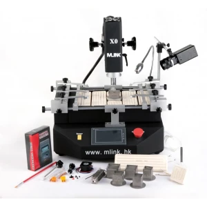 Mlink X0 reballing-asema HD-kameralla ammattimaiseen BGA-juotostyöhön