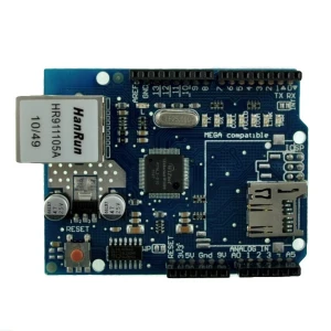 Arduino-yhteensopiva Ethernet Shield W5100 Arduino UNO- ja MEGA-projekteihin