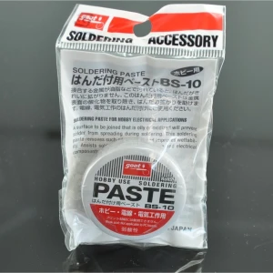 Flux Goot Bs-10: juotostahna suurille kaapeleille ja liittimille