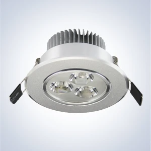 LED downlight 3W 3300K lämmin valo tehokkaaseen valaistukseen