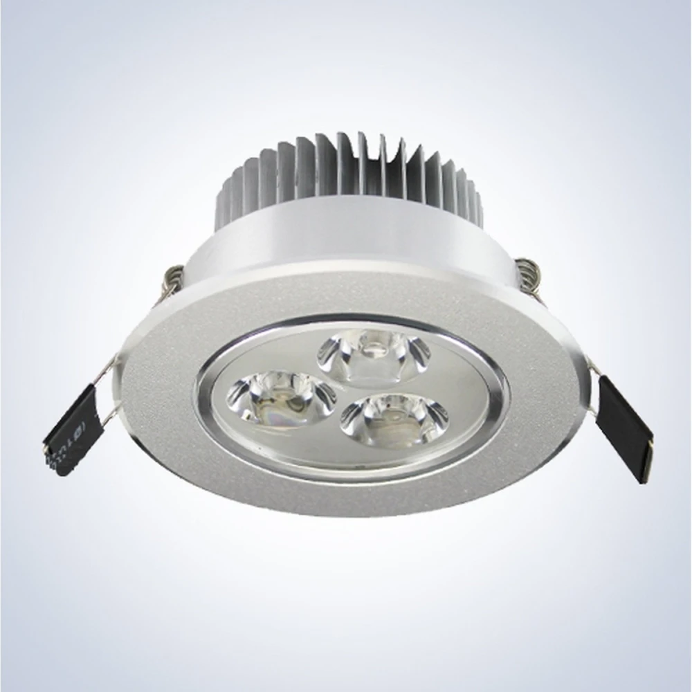 LED downlight -lamppu 3W 6500K kirkkaalla valolla tehokkaaseen valaistukseen