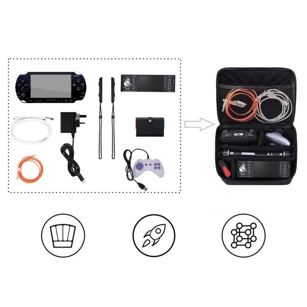 Nintendo Switch kuljetuskotelo konsolille ja tarvikkeille