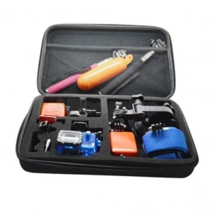 Suuri suojakotelo GoPro Hero 3:lle, tilaa tarvikkeille