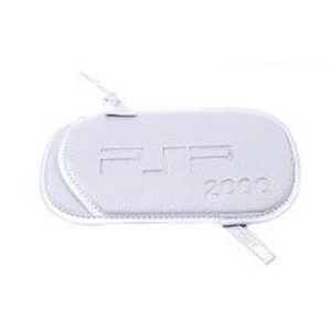 Valkoinen PSP Slim -suojakotelo hihnalla PSP 2000 ja PSP 3000